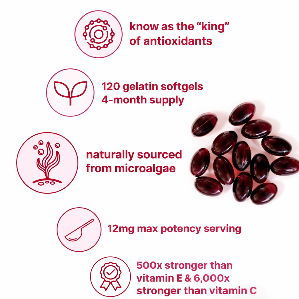 Rovi astaxanthin Soft Capsules – 120 Tablets