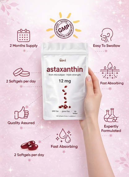 Rovi astaxanthin Soft Capsules – 120 Tablets