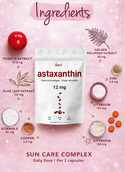 Rovi astaxanthin Soft Capsules – 120 Tablets